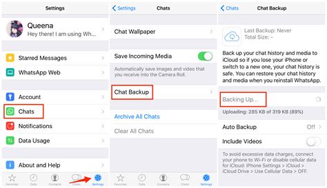 daten via whatsapp|Back Up or Restore Your Chats 